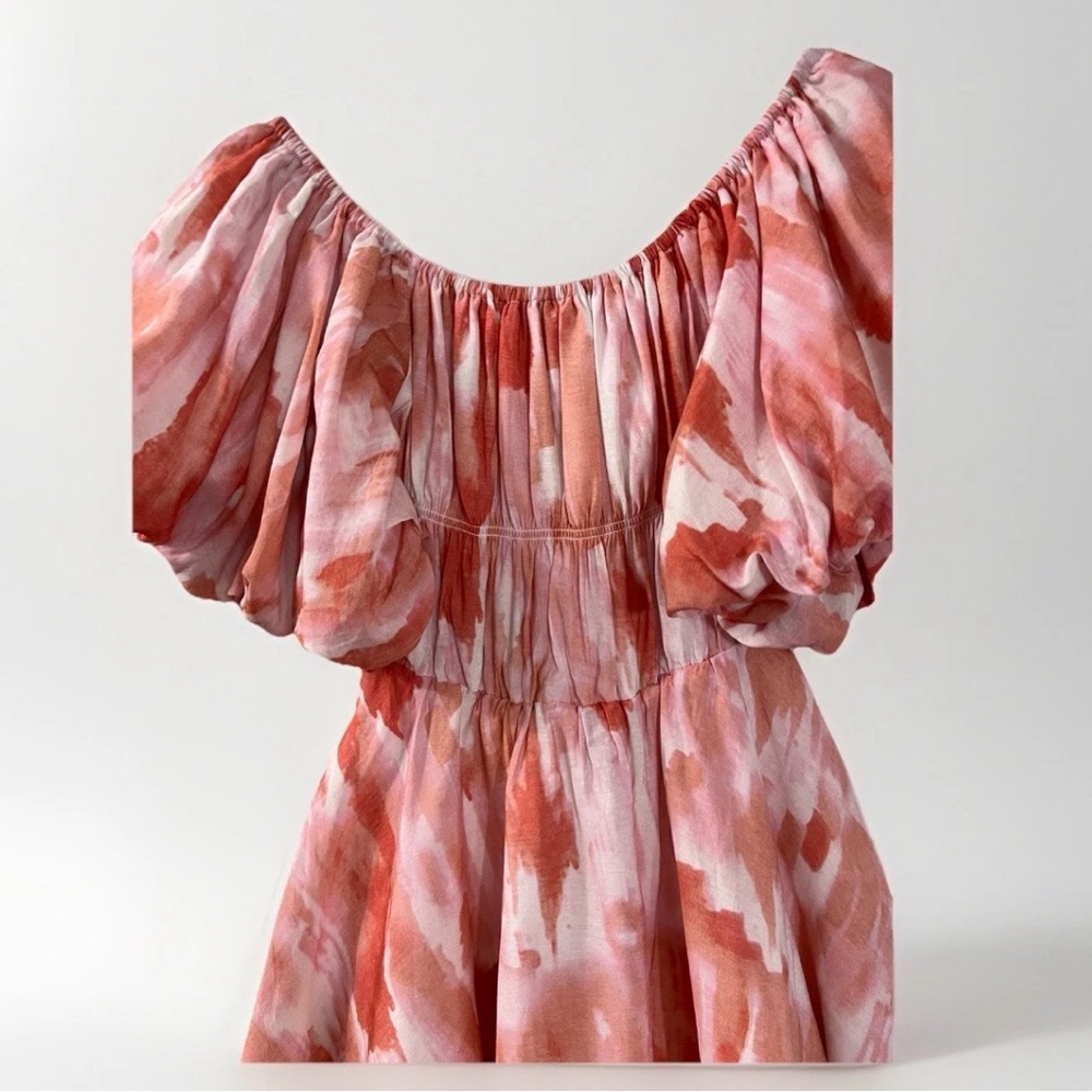 Sage + Paige mini dress with puff sleeves! Super cute for summer